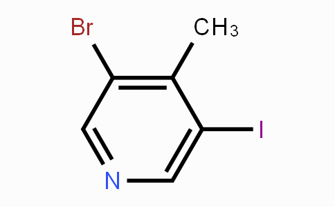 CAS No. 1245536-23-5, 3-Bromo-5-iodo-4-methylpyridine