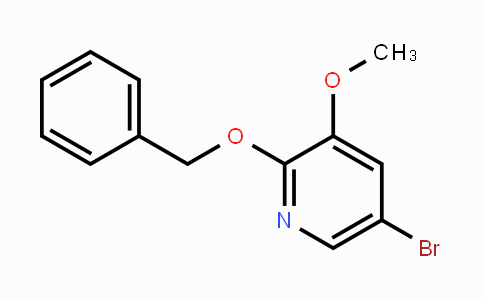 CAS No. 1887247-39-3, 2-(Benzyloxy)-5-bromo-3-methoxypyridine