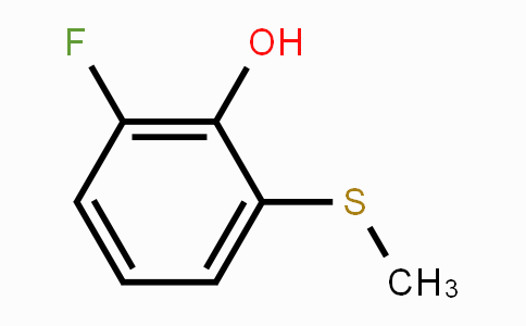 CAS No. 197149-26-1, 2-Fluoro-6-(methylthio)phenol