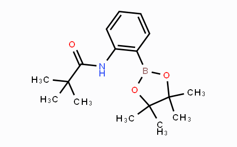 CAS No. 1073354-10-5, 2-(Tert-butylcarbonylamino)phenylboronic acid pinacol ester