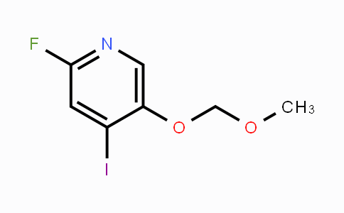 CAS No. 1034467-27-0, 2-Fluoro-4-iodo-5-(methoxymethoxy)pyridine