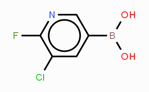CAS No. 1366482-32-7, 3-Chloro-2-fluoropyridne-5-boronic acid