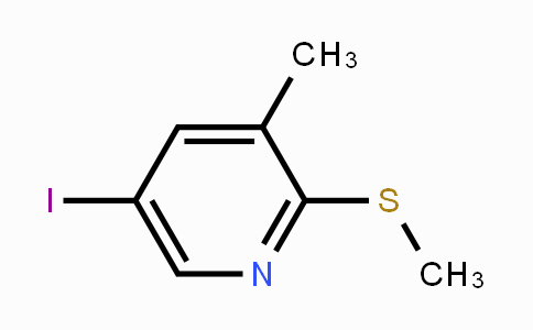 CAS No. 1809158-03-9, 5-Iodo-3-methyl-2-(methylthio)pyridine