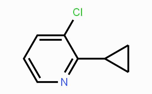 CAS No. 1355066-87-3, 3-Chloro-2-cyclopropylpyridine