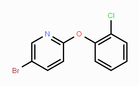 CAS No. 1240670-82-9, 5-Bromo-2-(2-chlorophenoxy)pyridine