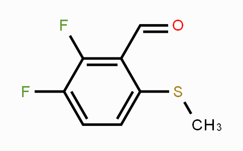 CAS No. 1394291-42-9, 2,3-Difluoro-6-(methylthio)benzaldehyde