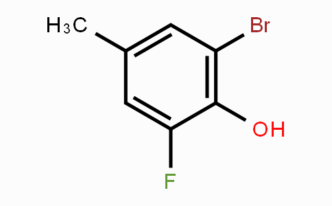 CAS No. 1394291-51-0, 2-Bromo-6-fluoro-4-methylphenol
