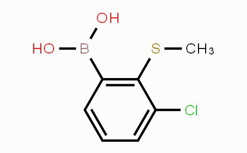 CAS No. 2121513-12-8, 3-Chloro-2-(methylsulfanyl)phenylboronic acid