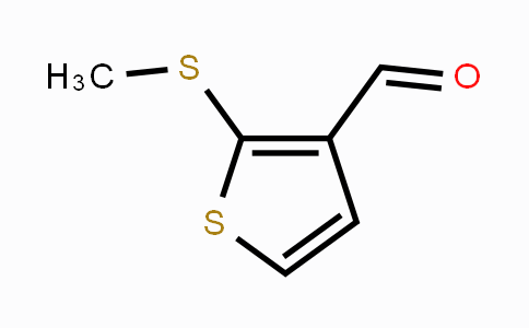 CAS No. 76834-95-2, 2-(Methylthio)thiophene-3-carboxaldehyde
