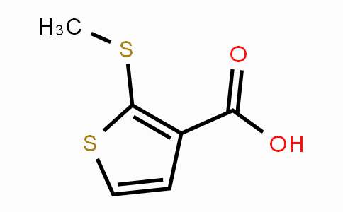 CAS No. 71154-30-8, 2-(Methylthio)thiophene-3-carboxylic acid