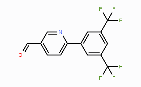 CAS No. 898795-95-4, 6-(3,5-Bis-trifluoromethyl-phenyl)pyridine-3-carbaldehyde
