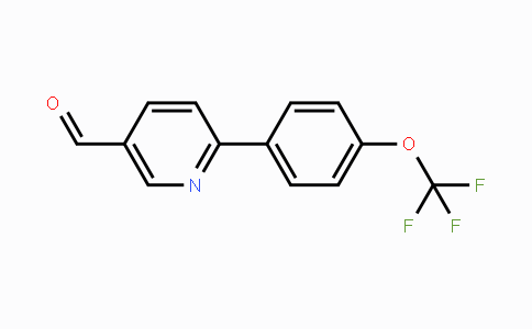 CAS No. 851069-97-1, 2-(4-(Trifluoromethoxy)phenyl)pyridine-5-carboxaldehyde