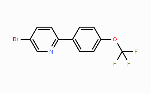 CAS No. 1257875-15-2, 5-Bromo-2-[4-(trifluoromethoxy)phenyl]pyridine