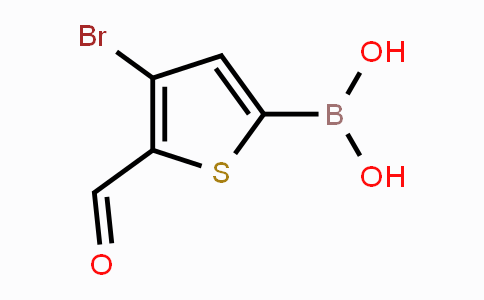 CAS No. 1451393-26-2, 3-Bromo-2-formylthiophene-5-boronic acid