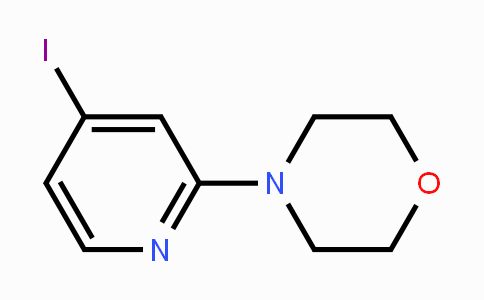 CAS No. 1370025-59-4, 4-Iodo-2-(morpholino)pyridine