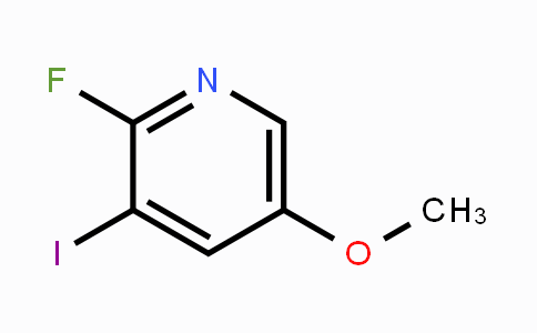 CAS No. 1227579-57-8, 2-Fluoro-3-iodo-5-methoxypyridine