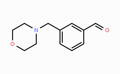 CAS No. 446866-83-7, 3-(Morpholinomethyl)benzaldehyde