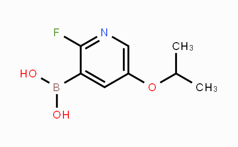 CAS No. 1451391-01-7, 2-Fluoro-5-isopropoxypyridine-3-boronic acid