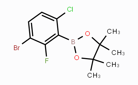 CAS No. 1451391-12-0, 3-Bromo-6-Chloro-2-fluorophenylboronic acid pinacol ester
