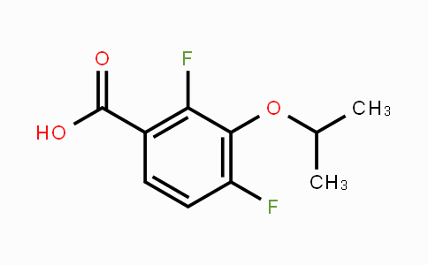 CAS No. 1219020-69-5, 2,4-Difluoro-3-(1-methylethoxy)benzoic acid