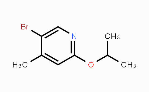 CAS No. 1239611-37-0, 5-Bromo-2-isopropoxy-4-methylpyridine