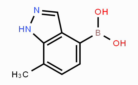 CAS No. 1310404-46-6, 7-Methyl-1H-indazole-4-boronic acid