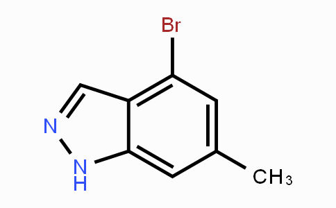 CAS No. 885521-94-8, 4-Bromo-6-methyl-1H-indazole