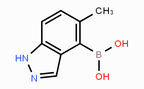 CAS No. 1245816-10-7, 5-Methyl-1H-indazole-4-boronic acid