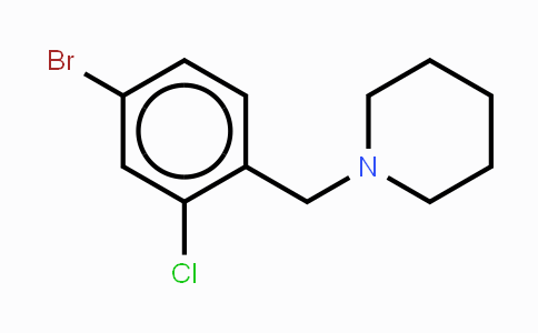 CAS No. 1200131-41-4, 1-(4-Bromo-2-chlorophenyl)methyl_x000D_ piperidine