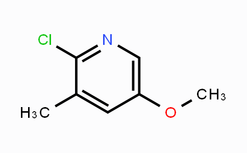 CAS No. 74650-70-7, 2-Chloro-5-methoxy-3-methylpyridine