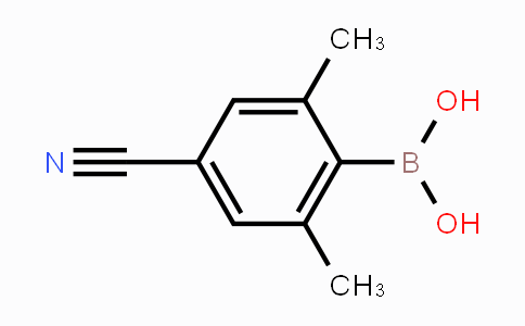CAS No. 1451391-43-7, 4-Cyano-2,6-dimethylphenylboronic acid