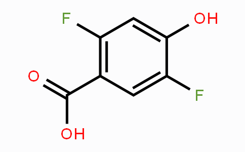 CAS No. 146781-23-9, 2,5-Difluoro-4-hydroxybenzoic acid