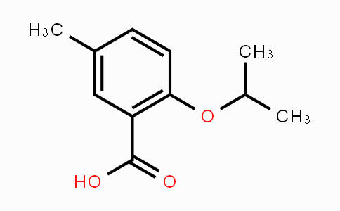 CAS No. 104216-91-3, 5-Methyl-2-isopropoxybenzoic acid