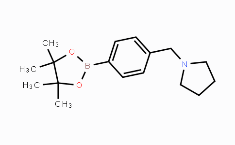 884507-39-5 | 1-[4-(4,4,5,5-tetramethyl-1,3,2-dioxaborolan-2-yl)benzyl]pyrrolidine