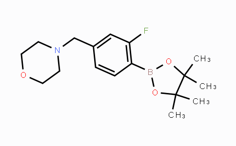 897016-97-6 | 2-Fluoro-4-(morpholinomethyl)phenylboronic acid pinacol ester