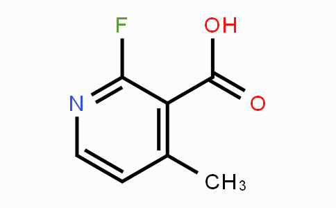 CAS No. 1060804-77-4, 2-Fluoro-4-methylpyridine-3-carboxylic acid