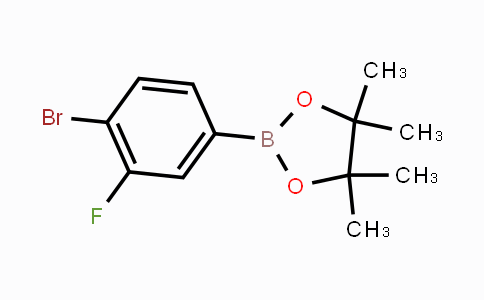 CAS No. 1451391-19-7, 4-Bromo-3-fluorophenylboronic acid pinacol ester