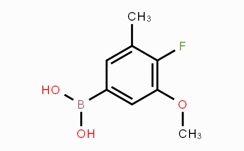 CAS No. 1451392-02-1, 4-Fluoro-3-methoxy-5-methylphenylboronic acid