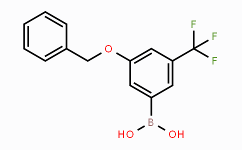 CAS No. 1451393-42-2, 3-Benzyloxy-5-trifluoromethylphenylboronic acid