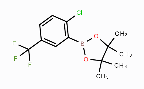CAS No. 1146214-95-0, 2-Chloro-5-(trifluoromethyl)phenylboronic acid pinacol ester