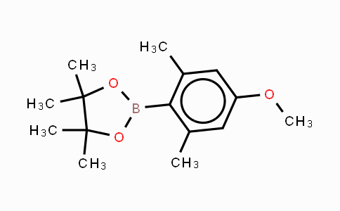 CAS No. 1208459-72-6, 4-Methoxy-2,6-dimethylphenylphenylboronic acid, pinacol ester