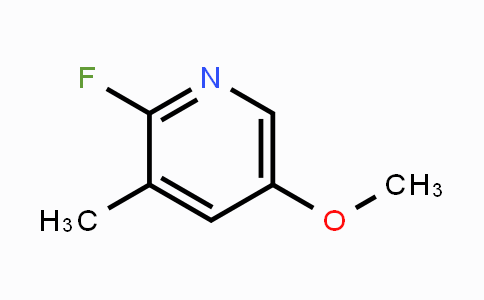 CAS No. 1228898-05-2, 2-Fluoro-5-methoxy-3-methylpyridine