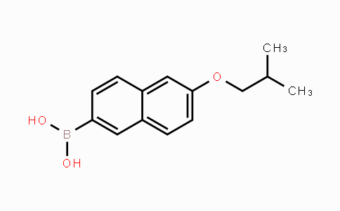 CAS No. 1228310-17-5, 6-(2-Methylpropoxy)-2-naphthaleneboronic acid