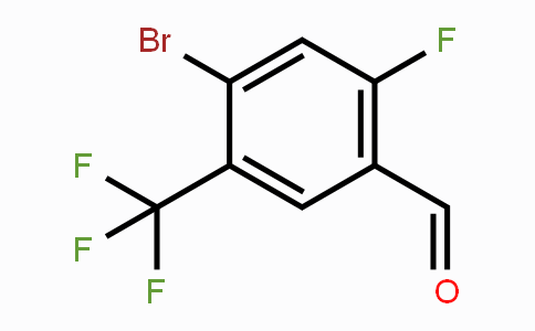 CAS No. 1414870-67-9, 4-Bromo-2-fluoro-5-(trifluoromethyl)benzaldehyde