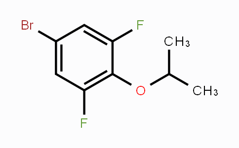 CAS No. 1309933-98-9, 5-Bromo-1,3-difluoro-2-(propan-2-yloxy)benzene