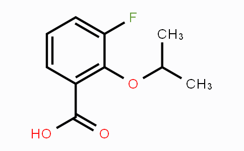 CAS No. 1248479-48-2, 3-Fluoro-2-(propan-2-yloxy)benzoic acid