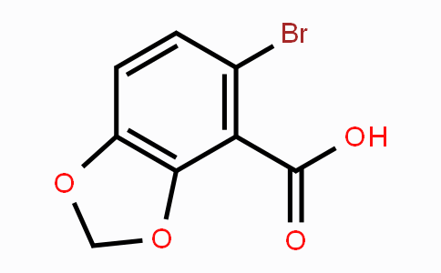CAS No. 72744-56-0, 5-Bromobenzo[1,3]dioxole-4-carboxylic acid