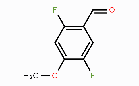 CAS No. 879093-08-0, 2,5-Difluoro-4-methoxybenzaldehyde