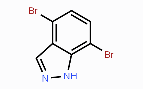 CAS No. 1316273-52-5, 4,7-Dibromo-1H-indazole