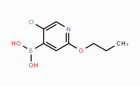 CAS No. 1196699-78-1, (5-Chloro-2-propoxy-4-pyridinyl)boronic acid